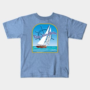 Sailing Helm Kids T-Shirt